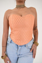 Load image into Gallery viewer, Pi’āra Peach Corset