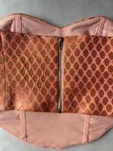 Load image into Gallery viewer, Pi’āra Structured Corset Top Peach