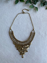 Load image into Gallery viewer, Tassel Coin Tribal Necklace