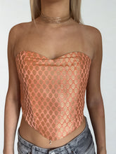 Load image into Gallery viewer, Pi’āra Peach Corset
