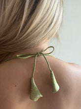 Load image into Gallery viewer, Așali Strappy Halter Top Lime

